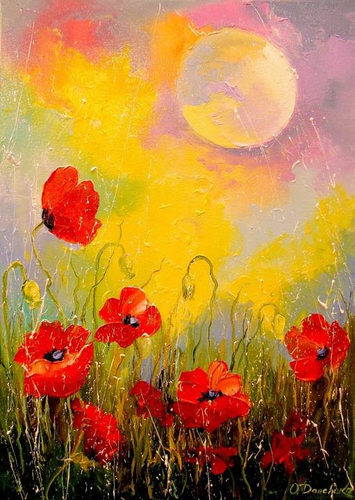 Actual product image Enjoy Puzzle ENJOY-1823 - Poppies in the Moonlight, Puzzle, 1000 pieces (1000 pieces)