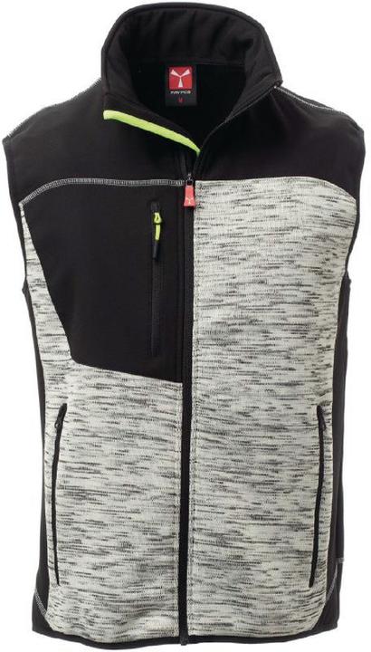Mottled Grey, black-fluorescent yellow