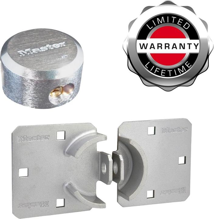 Image du produit Master Lock Cadenas avec anse de fermeture pour charge lourde 736EURD