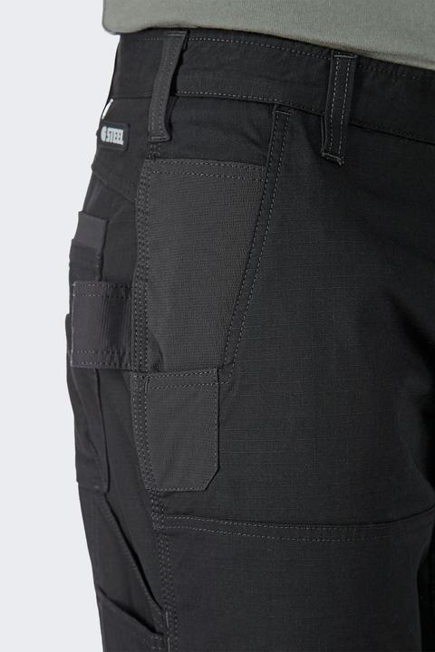 Actual product image Carhartt Robuste schwarze RipSto-Arbeitshose (W30/L30)