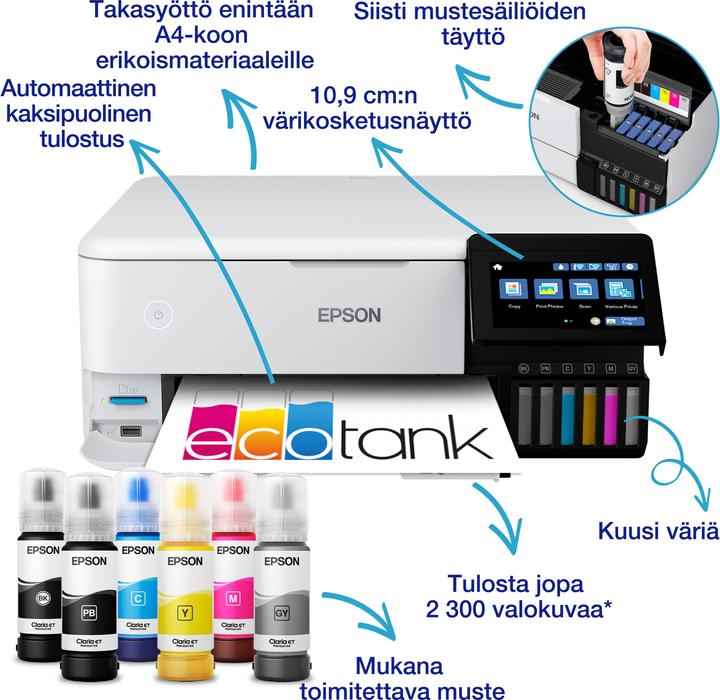 Actual product image Epson EcoTank ET-8500 (Ink tank, Colour)