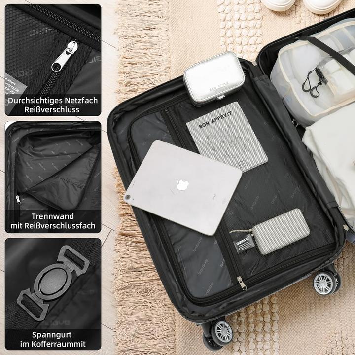 Produktbild Beibye Erweiterbarer Hartschalenkoffer (45 l)