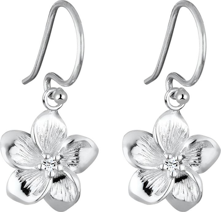 Image du produit Elli Fleur de frangipanier (Bande élastique, Cristal de verre, Argent sterling 925)
