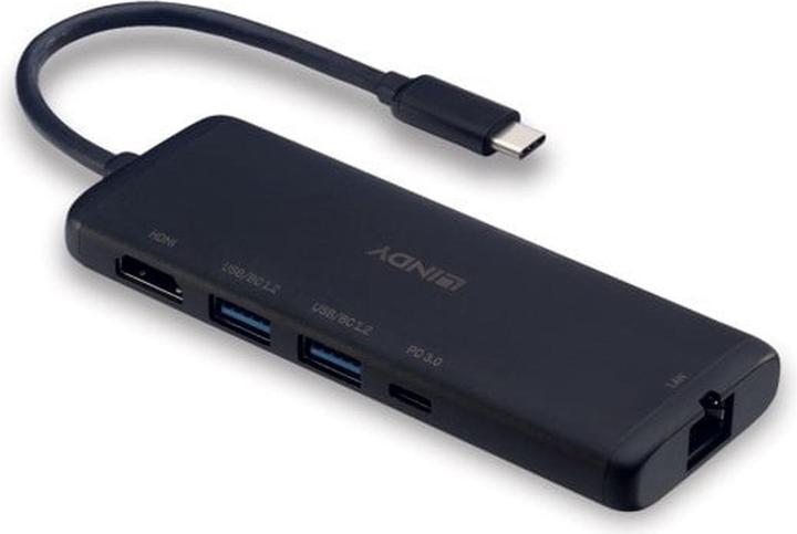 Produktbild Lindy USB-C Hub (USB-C, 7 Ports)