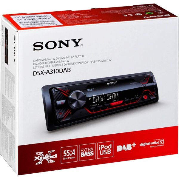 Actual product image Sony Dsx-A310dab (Android car, MirrorLink)