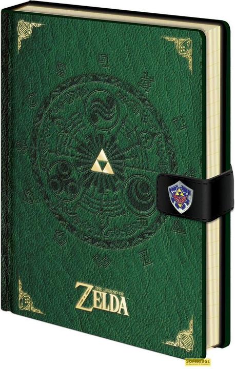 Produktbild Pyramid Notizbuch Legend of Zelda Triforce (A5, Blanko, Harter Einband)
