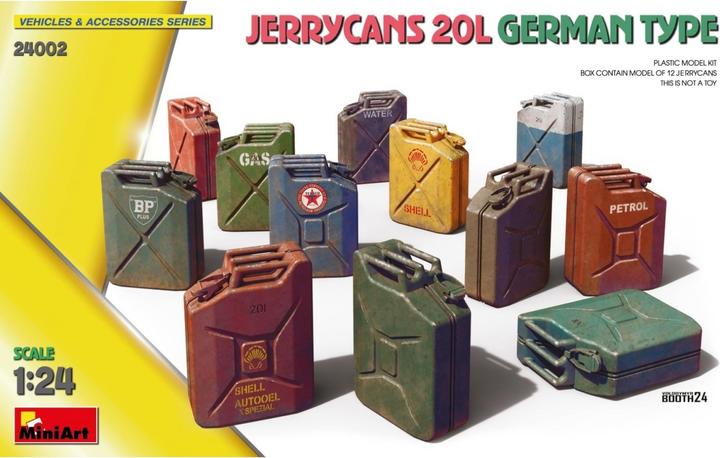 Immagine prodotto 1:24 Tanica di benzina tedesca da 20L