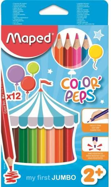 Produktbild Maped Farbstifte Color Peps Maxi 12er (Mehrfarbig, 12 x)