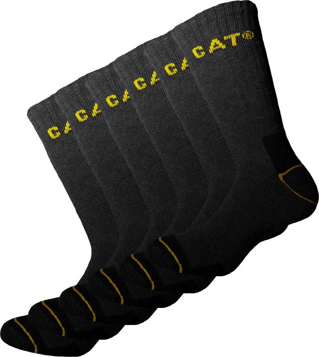 Produktbild Cat Work Socks grey 6P (6er Pack, 43 - 46)
