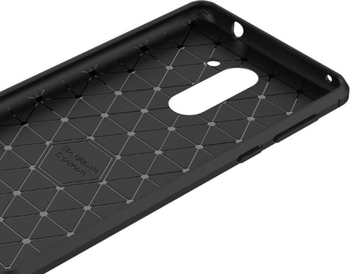 Immagine prodotto Screenguard Honor 6X Cover Carbon Brushed Soft TPU (Tassa 6X)