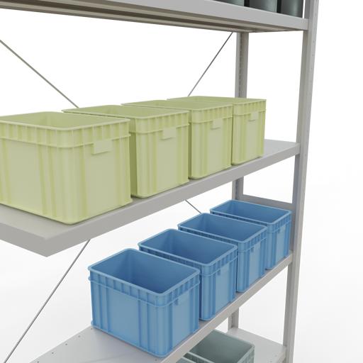 Image du produit Schulte Lagertechnik Système enfichable Élément suivant MULTIplus250 avec traverse de longueur