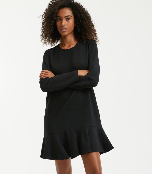 Produktbild La Redoute Collections Langärmeliges Kleid mit ausgestellter Schnittform (36)