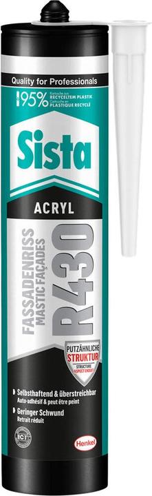 Image du produit Sista R430 Anti-fissure acrylique - blanc cassé, 300ml (0.51 kg, Blanc antique, 300 ml)