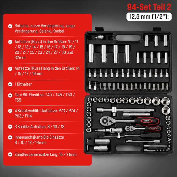Actual product image Monzana Tool Set Box (1 Piece)