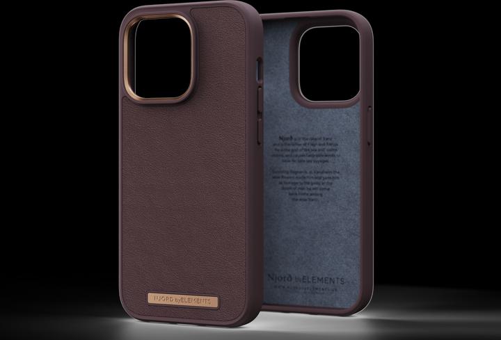 Produktbild Njord Genuine Leather Case Iphone 14 (Apple iPhone 14 Pro)