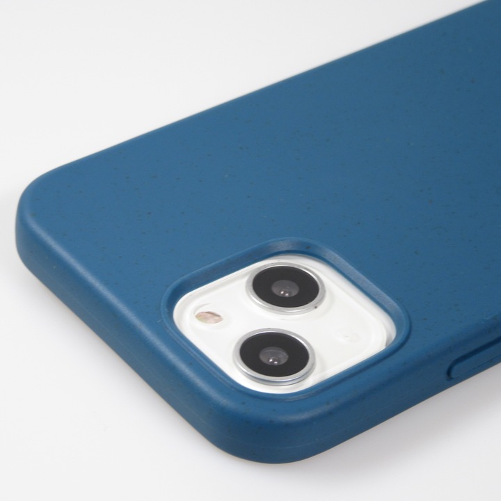 Produktbild PhoneLook Hülle Bio Eco-Friendly Vegan mit Handykette Necklace blau