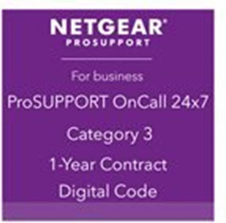 Netgear NG ProSupport Contract OnCall 24x7 Cat.3