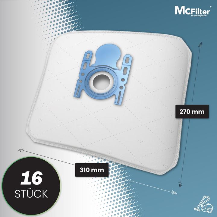 Actual product image Mc Filter Hoover bag set (16x)