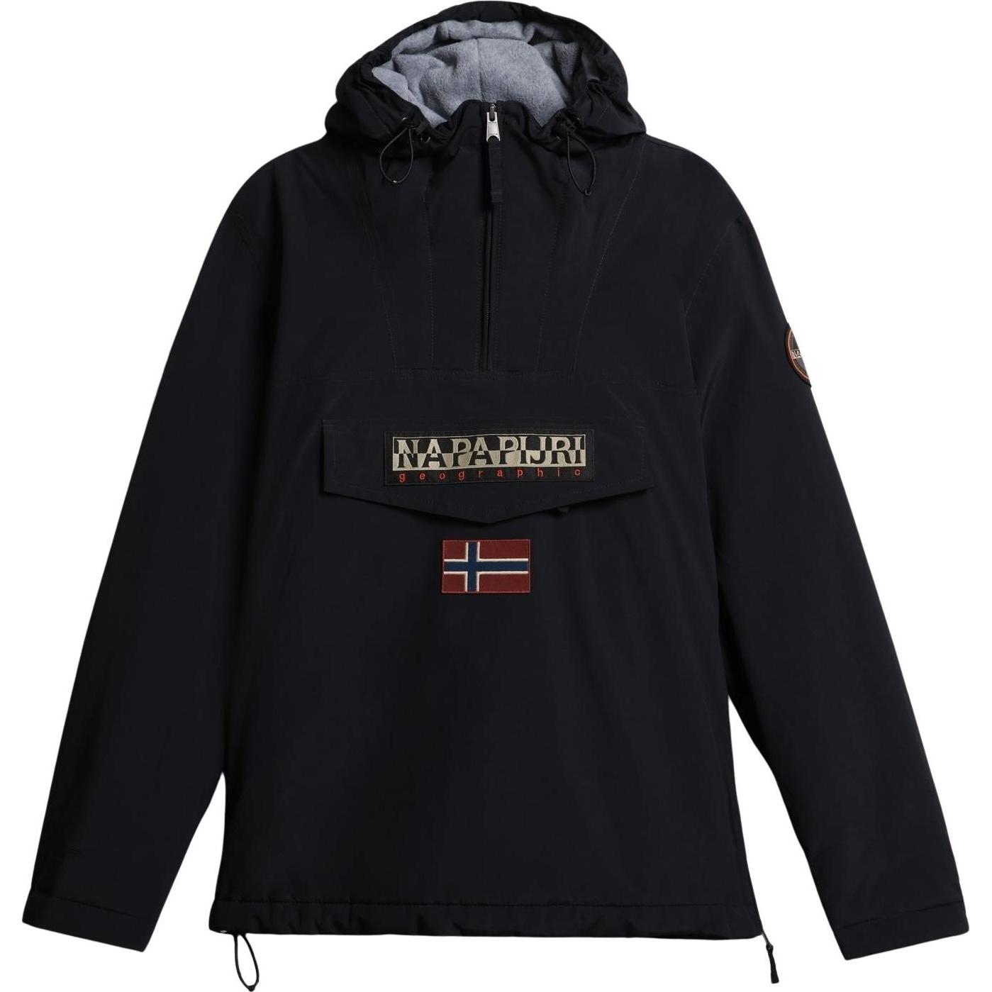 Napapijri, Herren, Pullover, Rainforest Winter 3 - 54865, Schwarz, (XL)