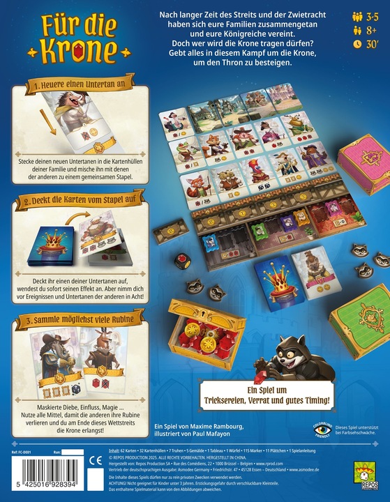 Actual product image Repos Production For the crown (German)