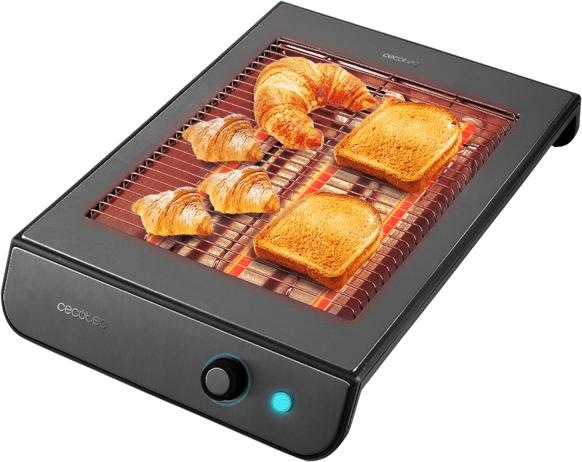 Produktbild Cecotec Tostardor Plano Cecotdc Horizontal Turbo Easytoast Inoxdark 900w
