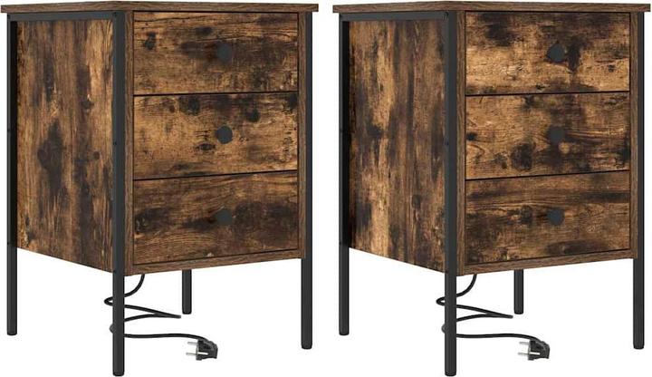 Produktbild vidaXL Bettnachttisch Ablage (41 x 42 x 61 cm)