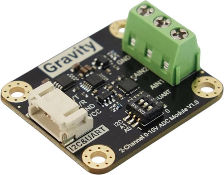 Produktbild DFRobot Gravity 2-Channel 15Bit 0-10V ADC Modul