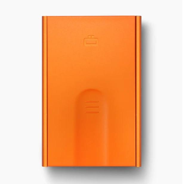 Actual product image Ögon Credit card case Slider orange