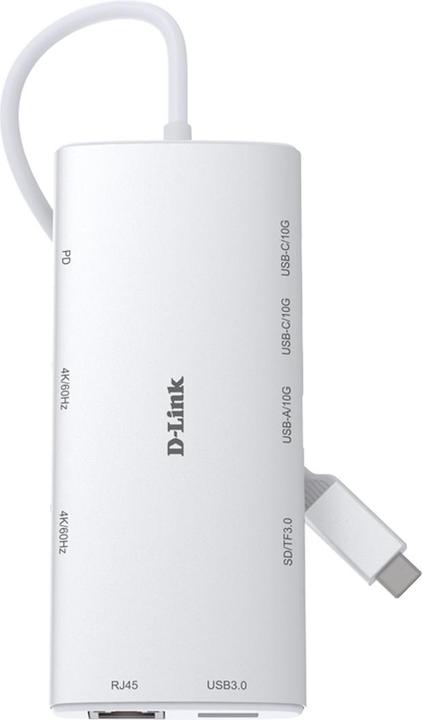 Actual product image D-Link 10-IN-1 USB-C HUB (USB-C, 10 ports)