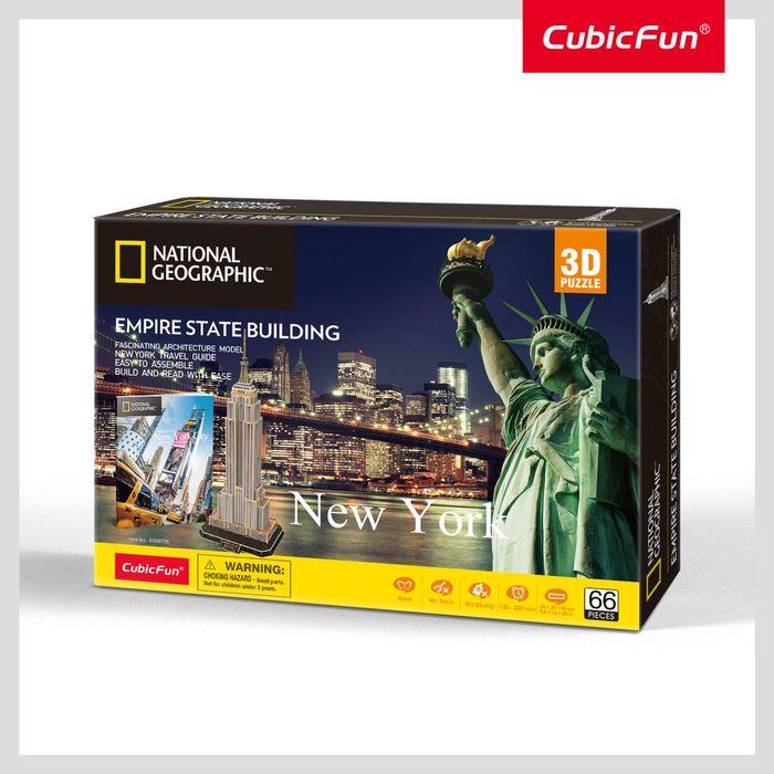 Immagine prodotto Cubic Fun Puzzle 3d L'Empire State Building (66 pezzi)