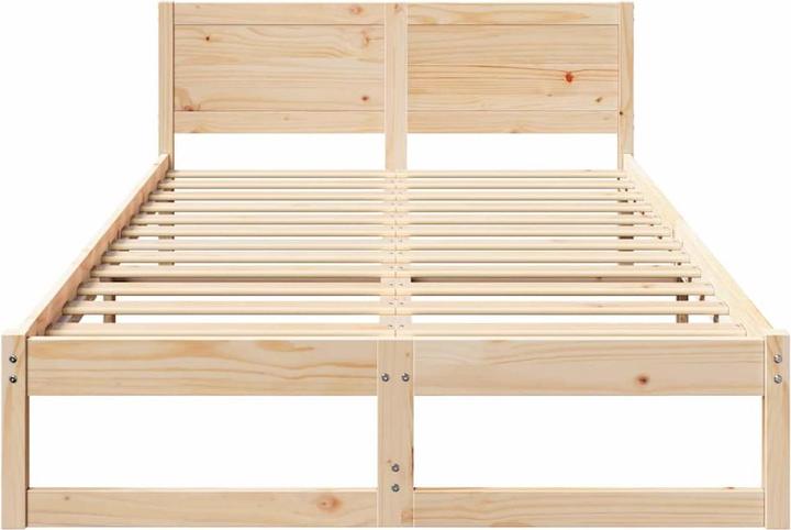 Actual product image vidaXL Bettgestell (135 x 190 cm)