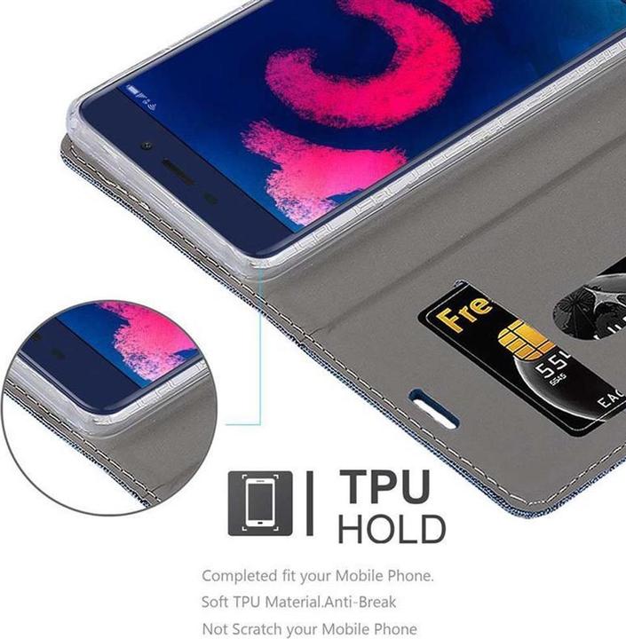 Actual product image Cadorabo Book Jeans Optics Cover (Fee V9 Play)