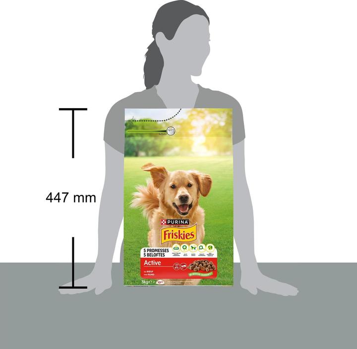 Produktbild Friskies Active (Adult, 1 Stk., 3000 g)