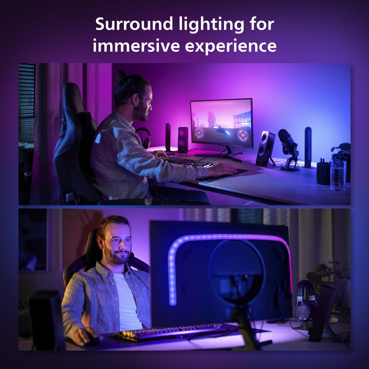 Image du produit Philips Hue Play Gradient (Multicolore, 116.50 cm, Intérieur)