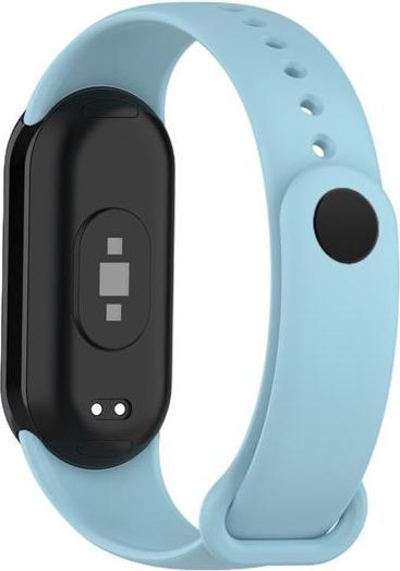 Actual product image OEM Mi Band 9 / M9 / 8 / M8 (9) Silikonarmband, HELLBLAU (Silicone)