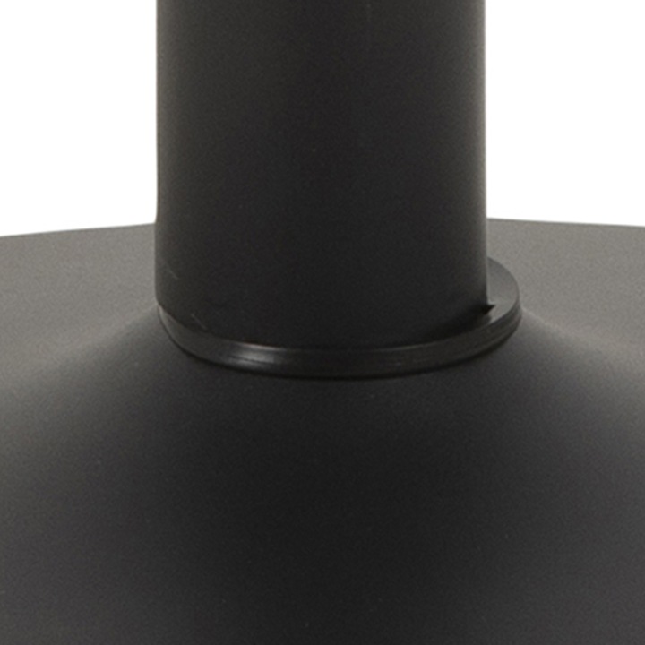Immagine prodotto AC Design Tavolo da pranzo Barcellona impiallacciato in frassino nero rotondo (110 x 74 cm)