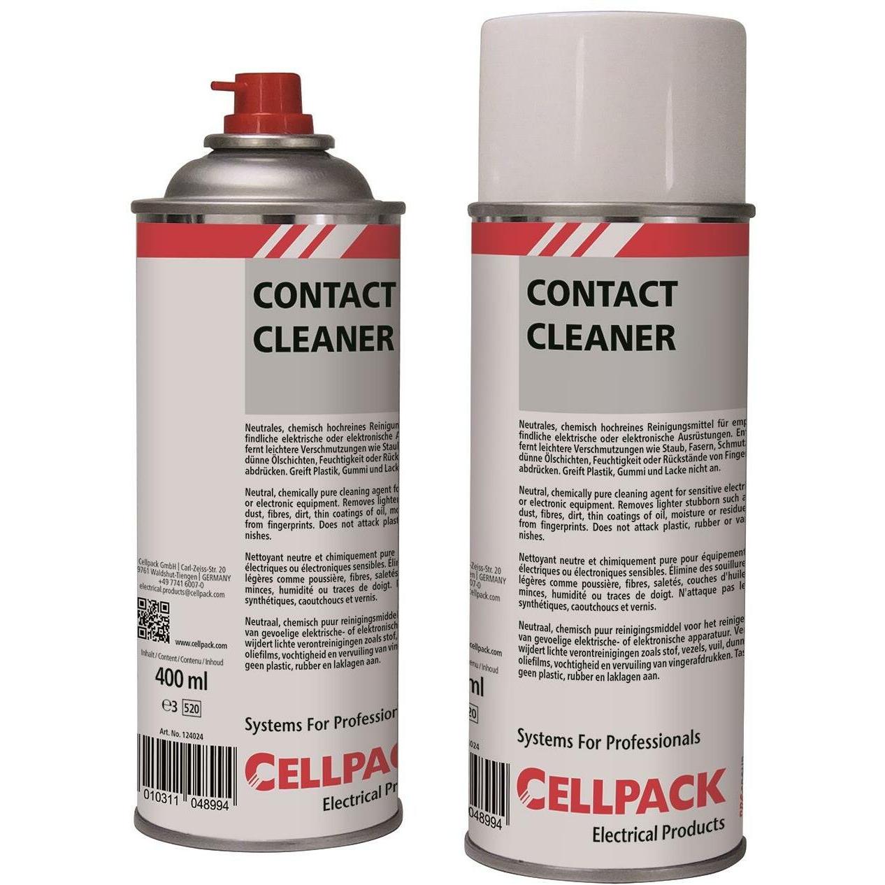 CellPack Kontaktspray 400 ml, Reinigungsmittel, Transparent