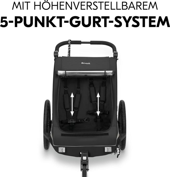 Actual product image Hauck Dryk Duo Plus Fahrradanhänger
