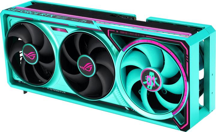 Actual product image ASUS ROG Astral GeForce RTX 5080 Hatsune Miku Edition (16 GB)