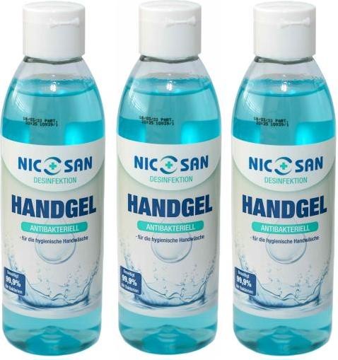 Image du produit Nic + San Manche de désinfection (250 ml)