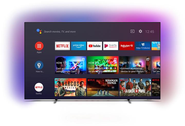 Actual product image Philips 65OLED706 Ambilight (65", OLED706, OLED, 4K, 2021)