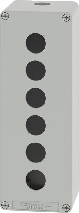 Produktbild Schneider Electric XAPD4506 Leergehäuse XAP Metall grau für 6x22mm - CSA (Gehäuse)