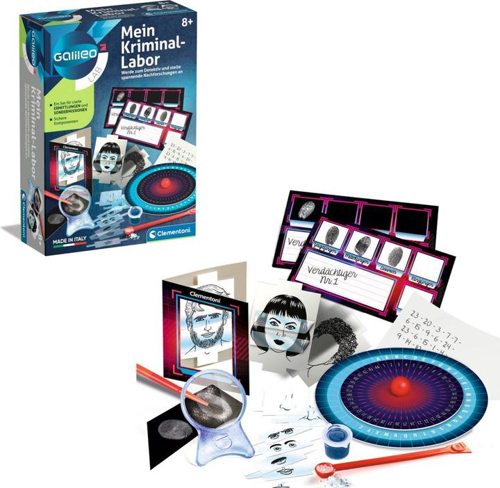 Actual product image Clementoni My Crime Lab EN
