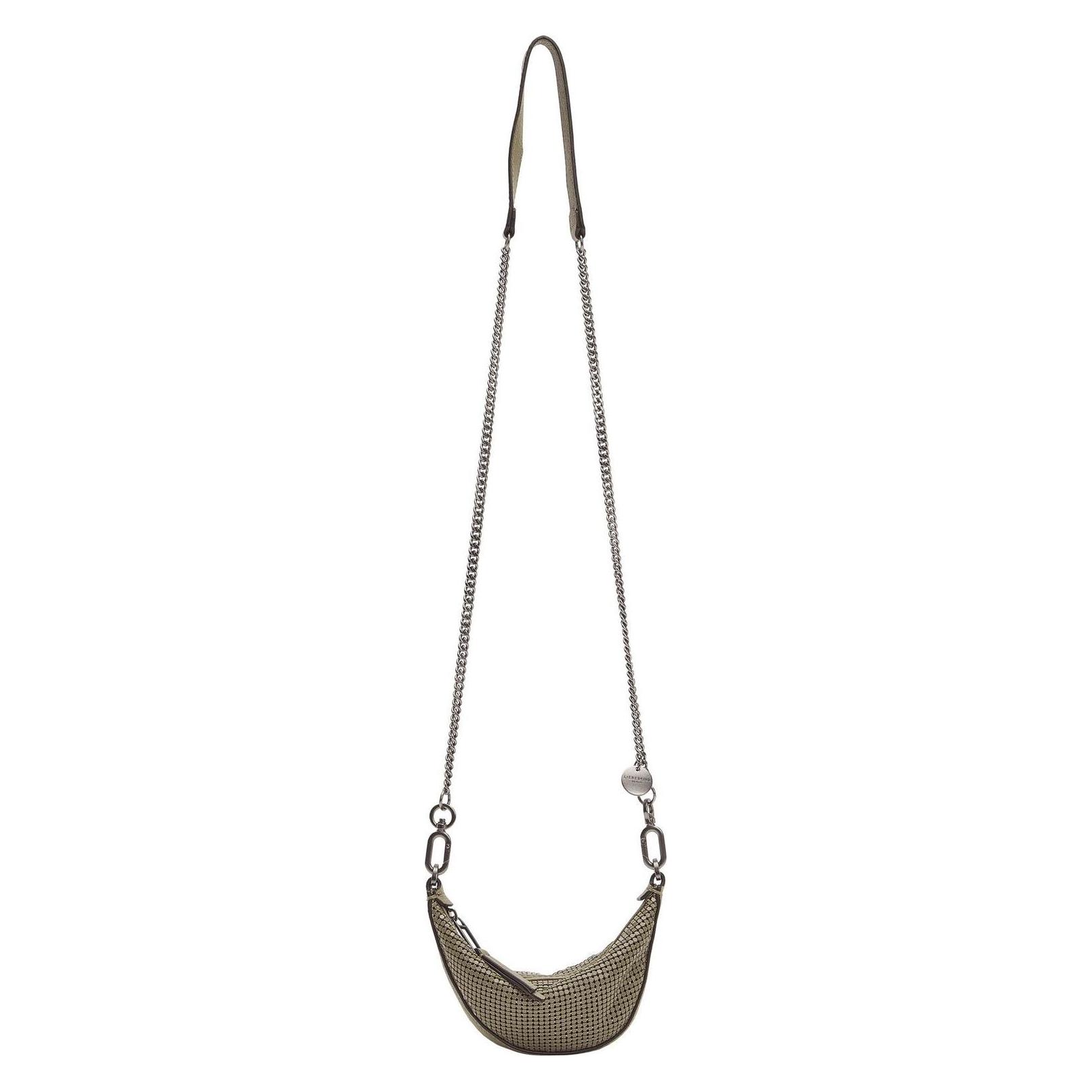 Liebeskind Berlin, Damen, Handtasche, Hannah 2 Mesh Neck Crossbody Bag, Braun