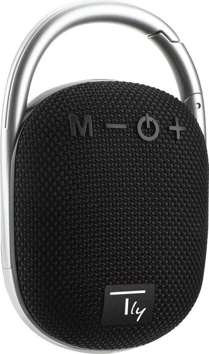 EFB Elektronik EFB Techly Mini Wireless Speaker LED Light Handsfree TF USB Black