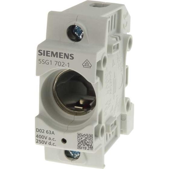 15x Siemens, Sicherung, D0-Sicherungssockel 1p D01 REG 16A 400V 5SG1302-1 (16 A)