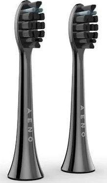 Actual product image Aeno Sonic toothbrushes replacement heads schw (2 x)