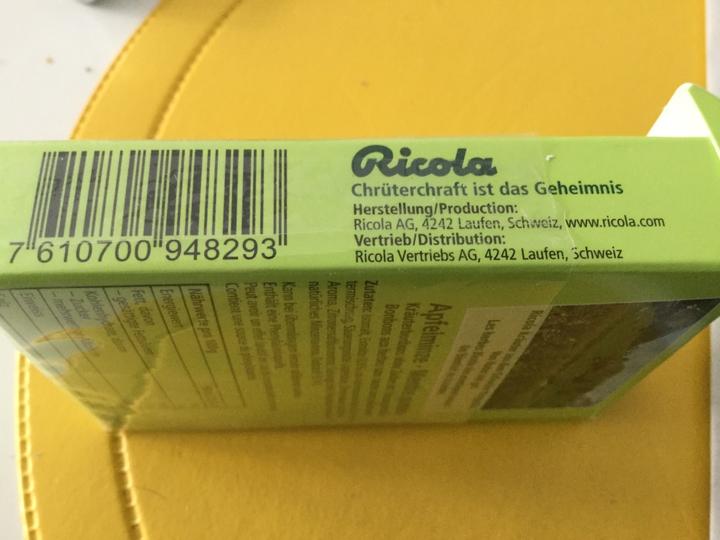 Produktbild Ricola Apfelminze (1 Stk., 50 g)