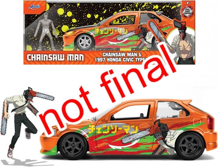 Produktbild Jada Chainsaw Man 1997 Honda Civic 1:24