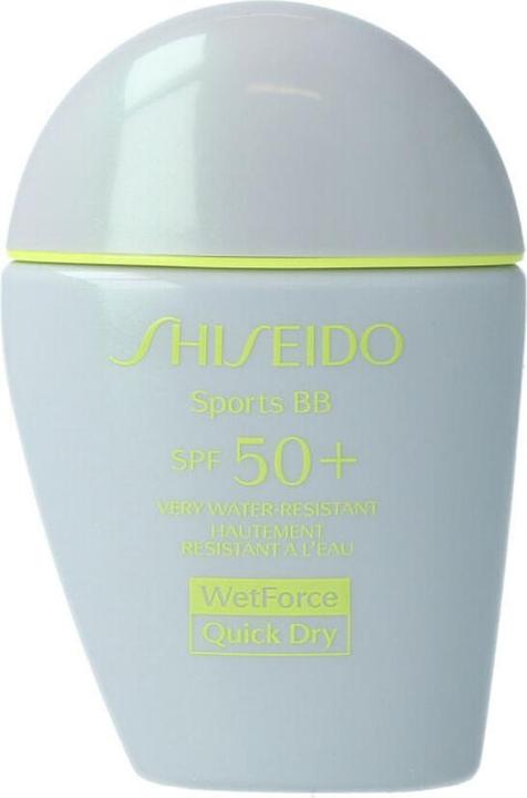 Actual product image Shiseido Sports BB Fluid SPF50+ (Beige, Very Dark, 30 ml)